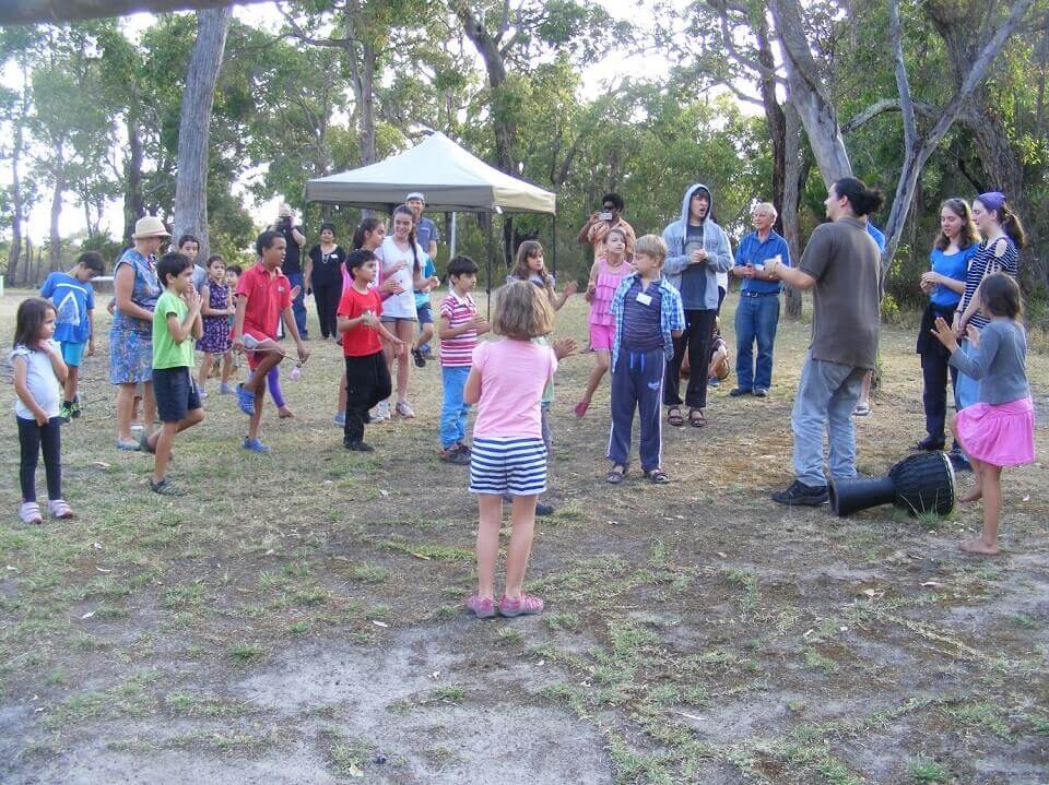 Picture of children taking part in youth activities